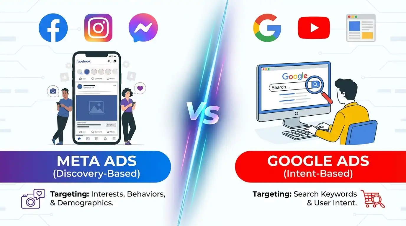 meta ads vs google ads